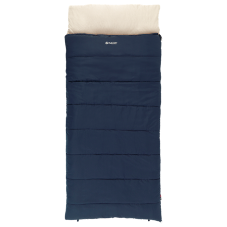Sac de dormit tip pătură Outwell Contour Lux XL albastru închis Blue