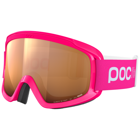 Ochelari de schi copii POC POCito Opsin roz Fluorescent Pink/Partly Sunny Light Orange