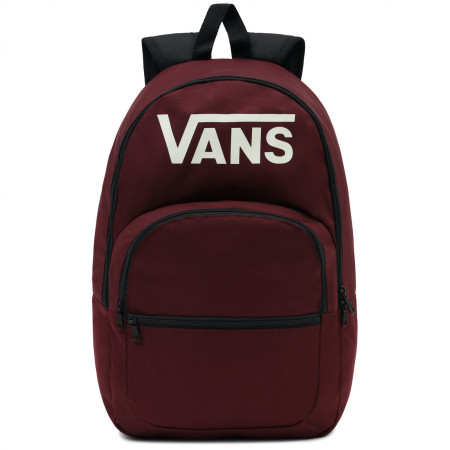 Rucsac femei Vans Ranged 2 Backpack roșu/alb
