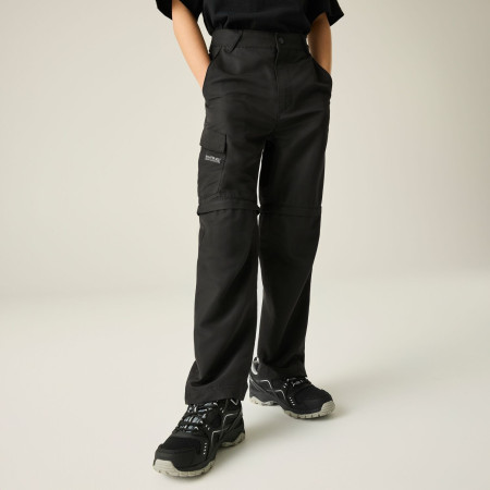 Pantaloni copii Regatta Sorcer Z/O Trousers III Black