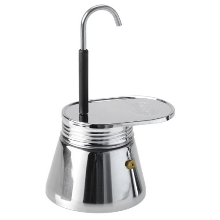 Aparat de cafea mic GSI 4 Cup Stainless Mini Expresso