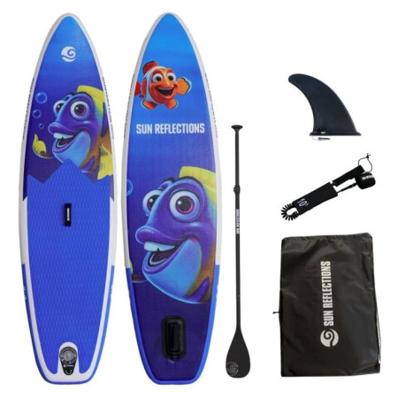 Paddleboard Sun Reflections Kids 8'2'' VIOLET albastru Violet