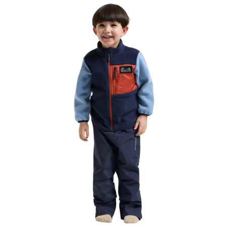 Hanorac copii Didriksons Anten Kids Fullzip 2 Winter Blue