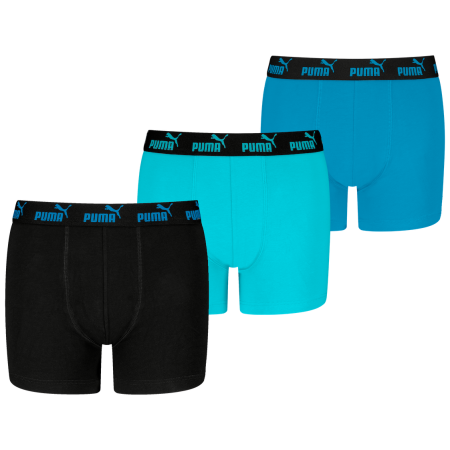 Boxeri pentru băieți Puma Elements Basic Boxers 3P
