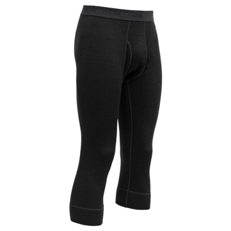 Indispensabili funcționali bărbați Devold Expedition Man 3/4 Long Johns W/Fly negru