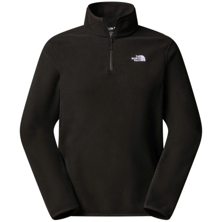 Hanorac bărbați The North Face M Glacier Fleece 1/4 Zip Jacket negru TNF BLACK