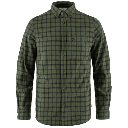 Cămașă bărbați Fjällräven Övik Flannel Shirt M verde Laurel Green-Indigo Blue