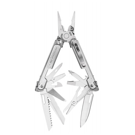 Multitool Leatherman Free P4 argintiu Silver