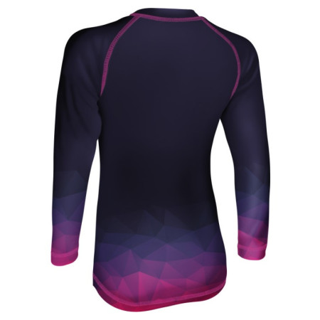 Tricou funcțional copii WAMU Mozaika purple