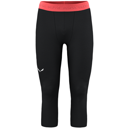 Pantaloni bărbați 3/4 Salewa Cristallo Warm Amr M 3/4Tight negru black out