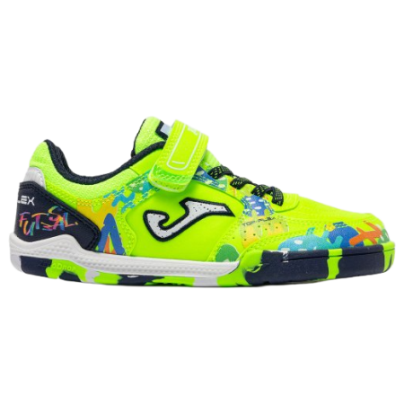 Încălțăminte barefoot pentru copii Joma Top Flex Barefoot Junior Fluor Green Indoor