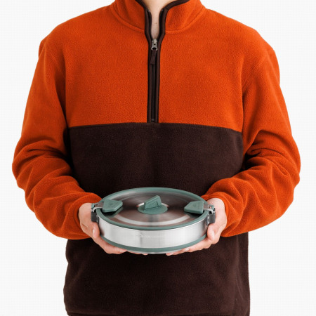 Cană pliantă Sea to Summit Detour Stainless Steel Collapsible Pot 3L