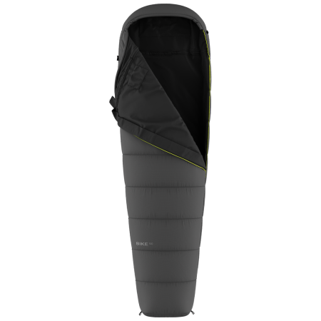 Sac de dormit pentru cicliști Hannah Bike 100 Dark Shadow