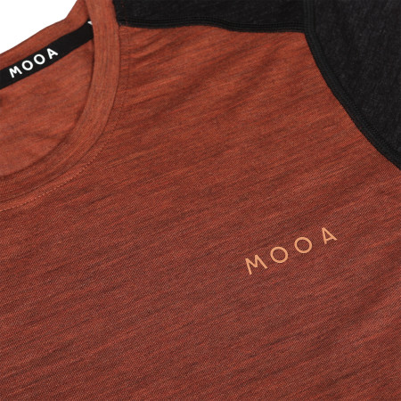 Tricou femei MOOA MerinoSilk Block 160 long