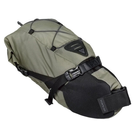 Geantă pliabilă pentru biciletă Topeak BackLoader, 10L verde zelená