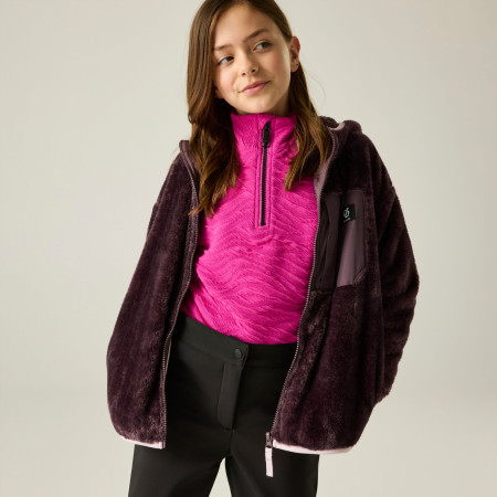Hanorac copii Dare 2b Powder Fleece Hucklbr/PkHz