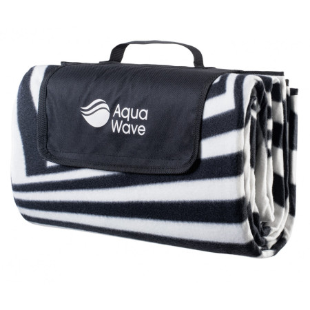 Patură picnic Aquawave Opti Blanket negru/alb