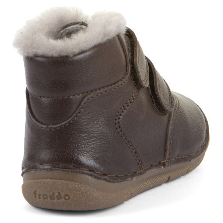 Încălțăminte de iarnă copii Frodo Paix Up Winter Dark Brown