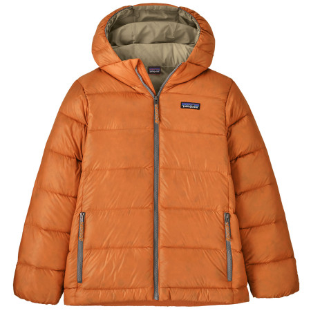 Geacă copii Patagonia K's Hi-Loft Down Sweater Hoody - Marigold portocaliu/ Marigold