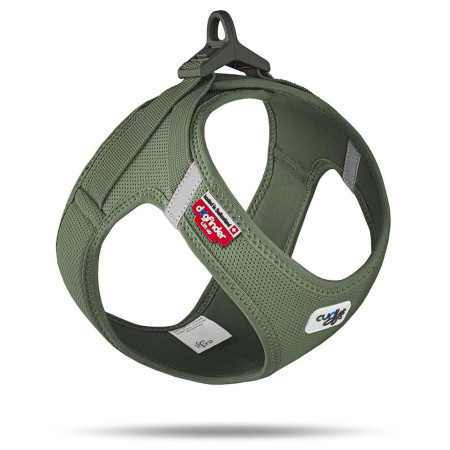 Ham pentru câini Curli Vest Clasp Air-Mesh khaki Moss