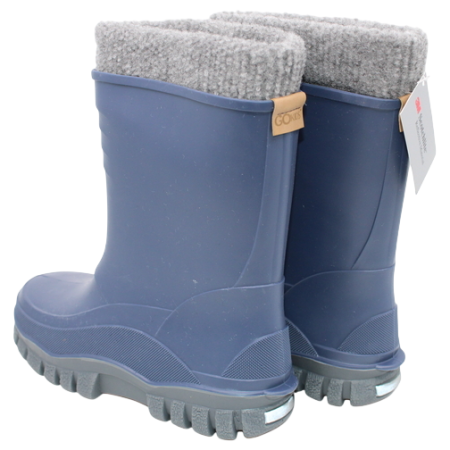 Cizme de cauciuc copii GoKids Arctis 922 Dark Blue