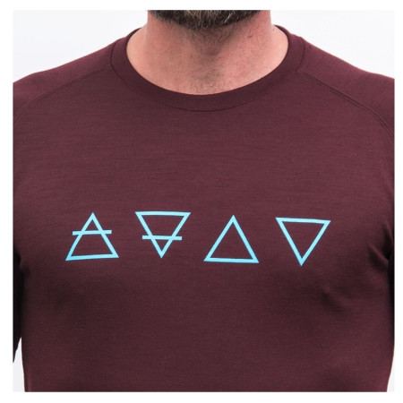 Tricou funcțional bărbați Sensor Merino Blend Elements