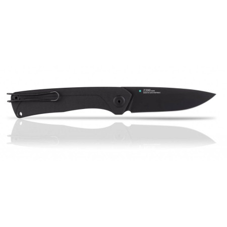Briceag Acta non verba Z200 DLC/Plain Edge, G10/Lock Black