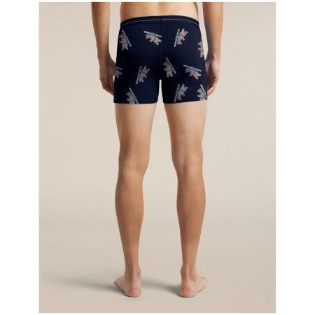 Boxeri funcționali bărbați Icebreaker Men M 150 Anatomica Boxers BearTourAOP