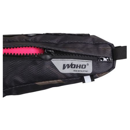 Geantă cadru WOHO X-TOURING Diamond CyberCam černá M