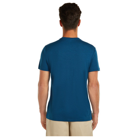 Tricou bărbați Icebreaker Men Merino 150 Tech Lite SS Tee The Peaks