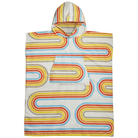 Poncho PackTowl Changing Poncho bej Retro Curve