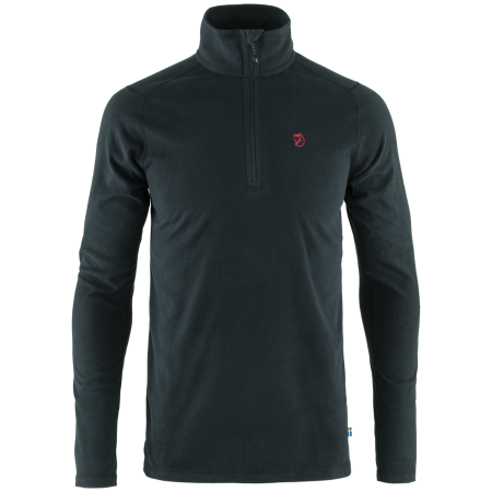 Hanorac bărbați Fjällräven Pine Half Zip M negru Black