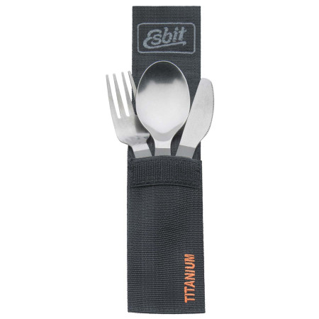 Tacâm de titan Esbit cu carabină și ambalaj