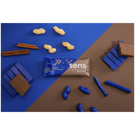 Baton Sens Unt de arahide & scorțișoară