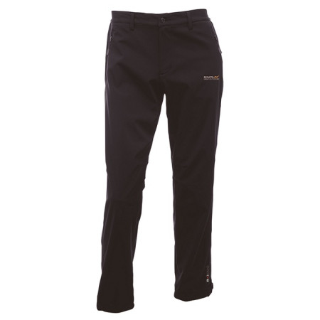 Pantaloni bărbați Regatta Geo Softshell ll Trousers (Lon negru