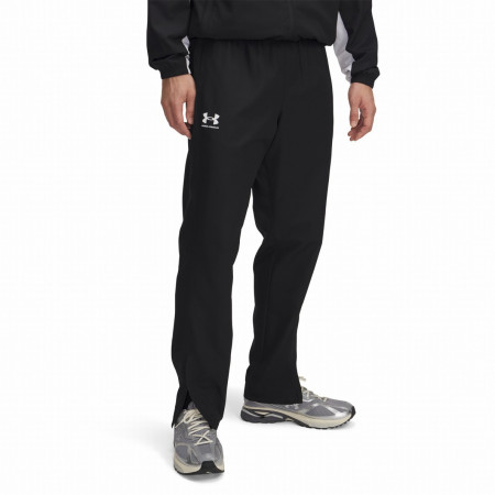 Pantaloni jogging bărbați Under Armour Rival Wvn Windbreaker Pnt negru Black/Black/White