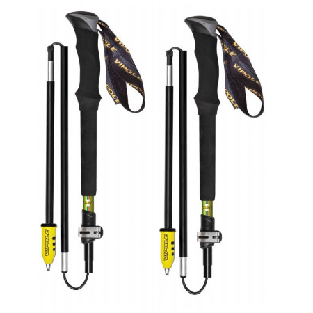 Bețe de trekking Vipole Trail Approach Silent Dlx negru