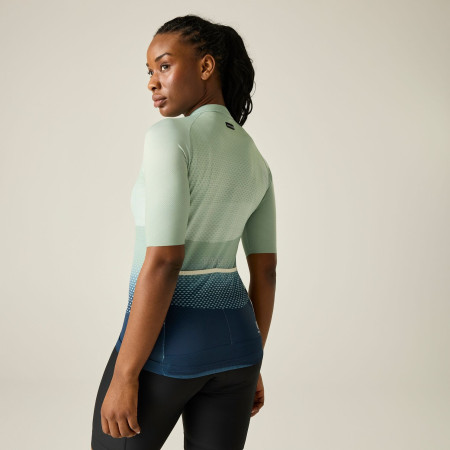 Tricou de ciclism femei Dare 2b Lightnint short sleeve printed jersey