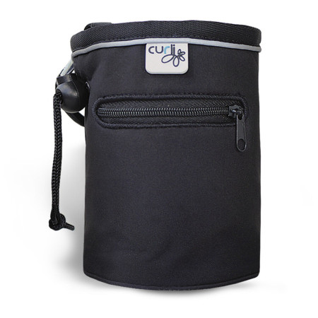Săculeț pentru recompense Curli Treatbag V1 negru black