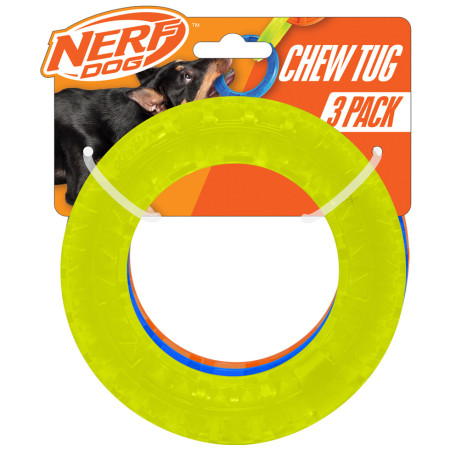 Jucărie pentru câini Nerf Dog EXO Spike Ring 12,5 cm 3 pcs