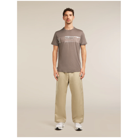 Tricou funcțional bărbați Icebreaker Men Merino 150 Tech Lite SS Tee Elevation Line