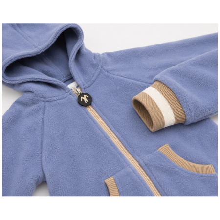 Salopetă copii DucKsday Polar Fleece Twin/Blue