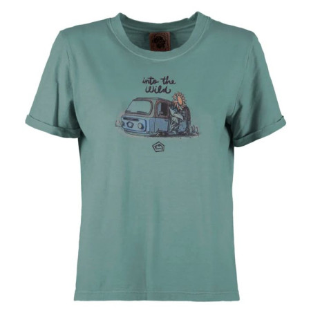 Tricou femei E9 Wild Women's verde Thymus