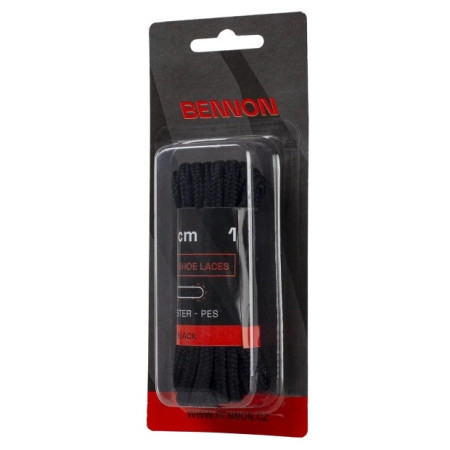Șireturi încălțăminte Bennon Laces Black Box 190 cm