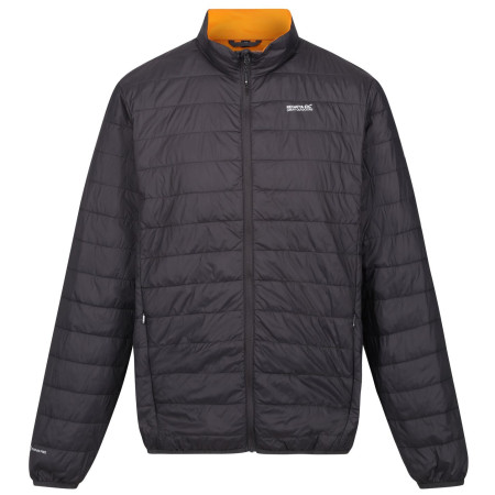 Geacă bărbați Regatta Hillpack gri Ash(Orange Pepper)