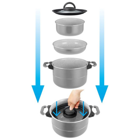 Set vase Brunner Fusion 7+1 Ø 22 cm