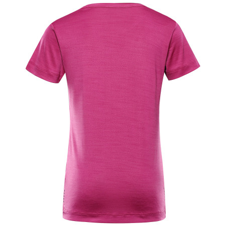 Tricou copii Alpine Pro Basiko Fuchsia