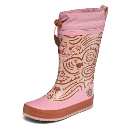 Cizme de cauciuc copii Affenzahn Rainboot Vegan Puddly Deer