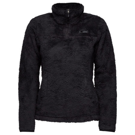 Hanorac femei Black Diamond Roadie QTR Zip Fleece negru