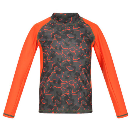 Costum de baie copii Regatta Hoku gri/portocaliu